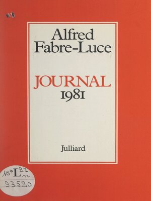 cover image of Journal 1981
